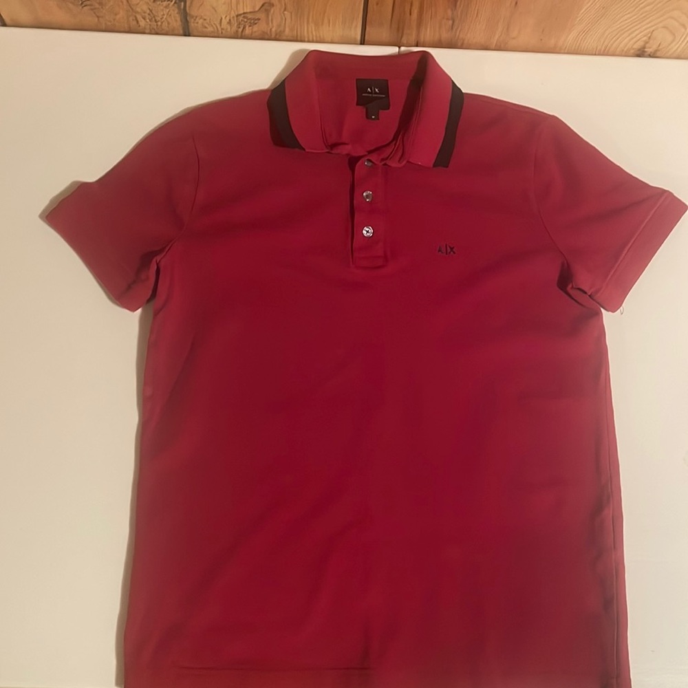 2 Armani Exchange Short Sleeve Polo’s